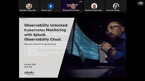 Tech Talk - Observability Unlocked: Kubernetes Monitoring with Splunk Observability Cloud