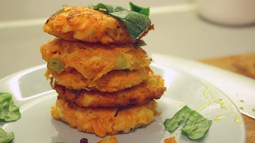 Halloumi & Carrot Fritters