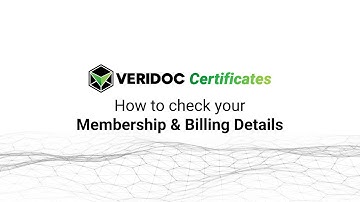 Check membership & billing details | Demo Video | Certificate Verification | Digital Certificates