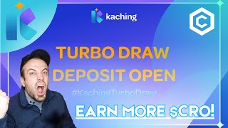 KACHING! | NEW Turbo Draw to Earn More $CRO!