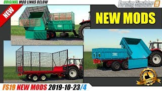 FS19 | New Mods (2019-10-23/4) - review