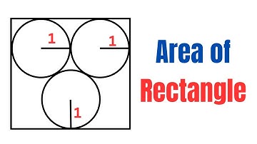 A Very Nice Geometry Problem | Can You Find Area Rectangle | #geometry