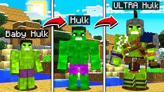 LIFE OF HULK IN MINECRAFT! screenshot 5