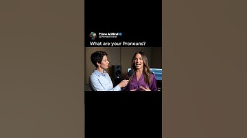 What are your "pronouns"?! 🤣 #veo3 #ai #Google #Gemini #flow #comedy