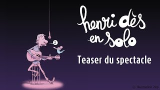 Teaser - Henri Dès en solo - Concert