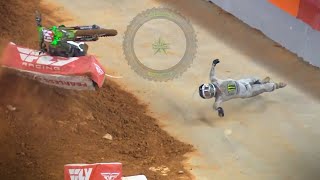 "And it's over at this point." | Motocross Crashes
