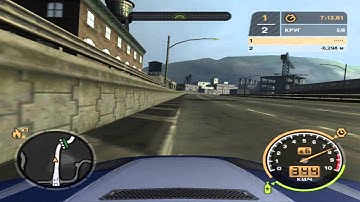 NFS MW City Perimeter 2-nd Lap 1:25.01 On Keyboard by F1 (No TimeBug) BMW noN2O