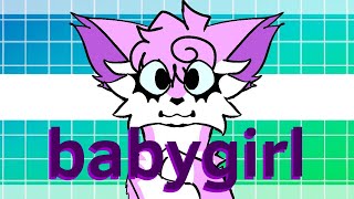babygirl animation meme (flipaclip)