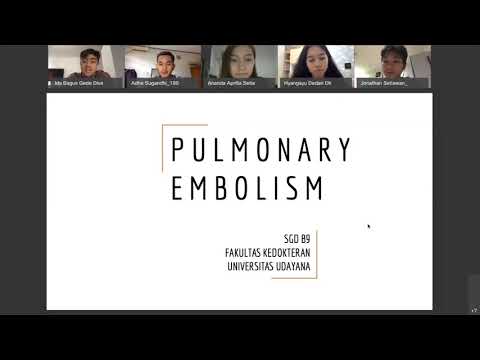 Pulmonary Embolism - Student Project SGD B9 Semester 5 FK UNUD 2020/2021