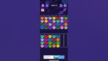 Level 147 - Ball Sort - Color Puzzle Master