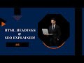 Learn HTML5 in Arabic 2025 | (#06 HTML Headings Explained | Improve SEO with H1 to H6 Tags)