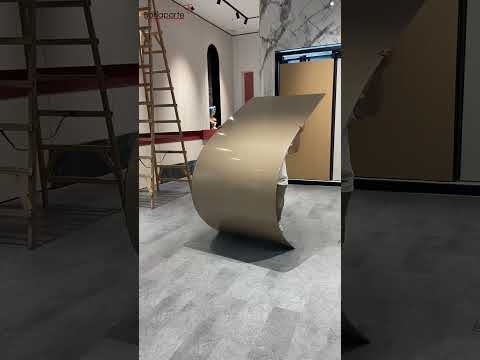 Панели из бамбука для стильного интерьера #дизайнинтерьера #interiordesign