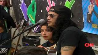 Slash rocks with kids