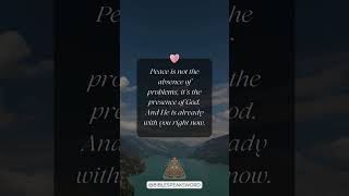 How To Overcome Anxiety With Scripture | Finding Peace In God During Fear &amp; Overthinking #shorts