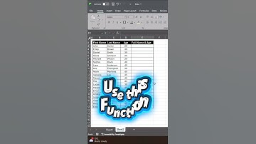 Microsoft Excel - Textjoin function
