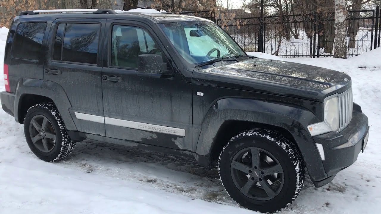 Jeep Cherokee, 2008г 3.7 АТ 205 л.с 4х4 - пробег- 141838