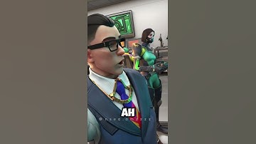 HOW ARE YOU?  #3danimation #valorant #valorantclips #viper #chamber #blender3d