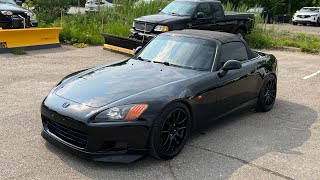 2000 Honda S2000 Convertible Startup Engine &amp; In Depth Tour