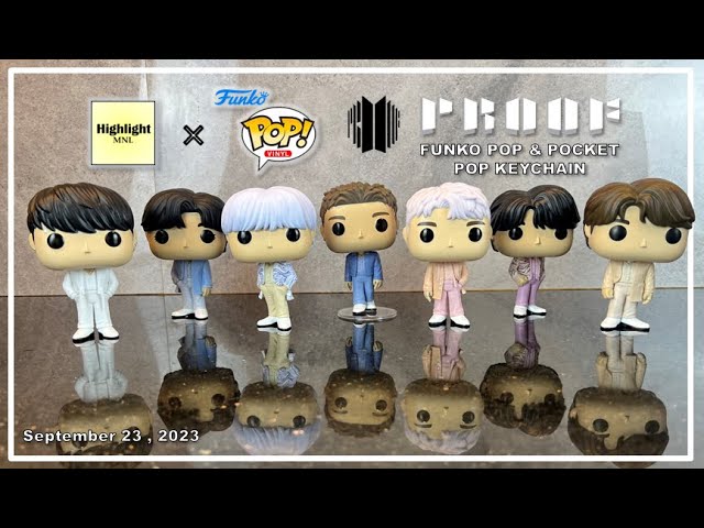 2023 BTS Funko Pop (BTS Proof Funko Pop & BTS Proof Pocket Pop