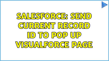 Salesforce: Send current record id to pop up visualforce page