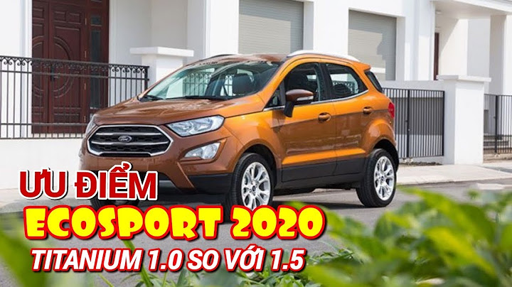 So sánh ford ecosport titanium và black edition năm 2024