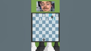 I beat mrBeast with only a King and a Queen!! So easy 😂 #chess #shorts