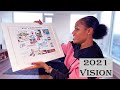 HOW TO CREATE A VISION BOARD | MY 2021 VISION BOARD