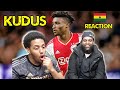 FIRST TIME reaction to MOHAMMED KUDUS! | Half A Yard Reacts