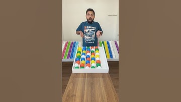 Amazing Color Sorting Challenge | Satisfying Ball Game #ballbuzzgames #shorts #ball #game #gameplay