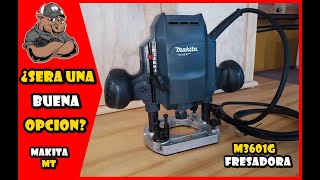 FRESADORA PARA MADERA MAKITA 3/8 REBAJADORA M3601B