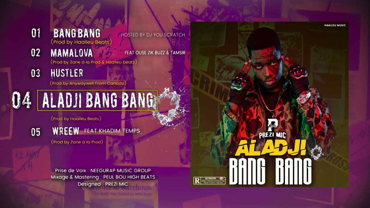 04 - PREZI MIC - ALADJI BANG BANG ( Prod By Haalleu Beats ) adlı videoyu YouTube'da izle 04 - PREZI MIC - ALADJI BANG BANG ( Prod By Haalleu Beats ) adlı videoyu YouTube'da izle