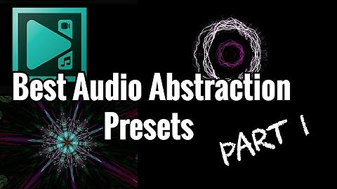 Best Audio Abstraction Presets in VSDC (PART 1)