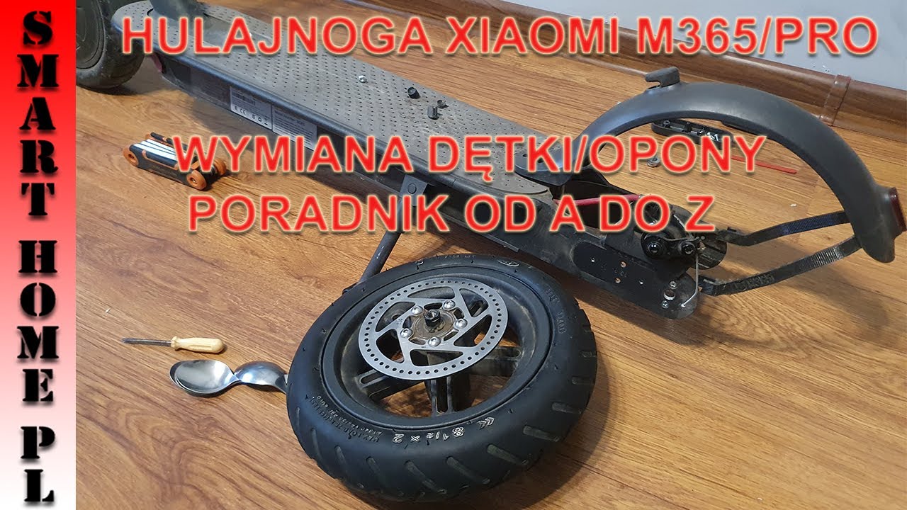 Hulajnoga Xiaomi M365 Wymiana Detki I Opony Poradnik Youtube