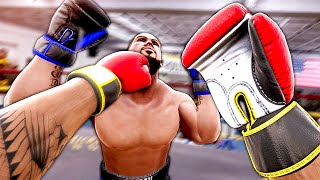 KNOCKING OUT My Friend in VR  Creed: Rise to Glory Multiplayer