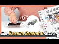 How VACUUM GENERATOR works? |Vacuum Ejector| (Animation | Sub)
