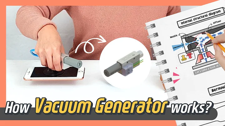 How VACUUM GENERATOR works? |Vacuum Ejector| (Animation | Sub)