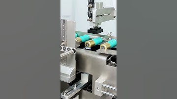 Recommend an automatic labeling machine for lipstick and lip glaze #labeling machine #Round label