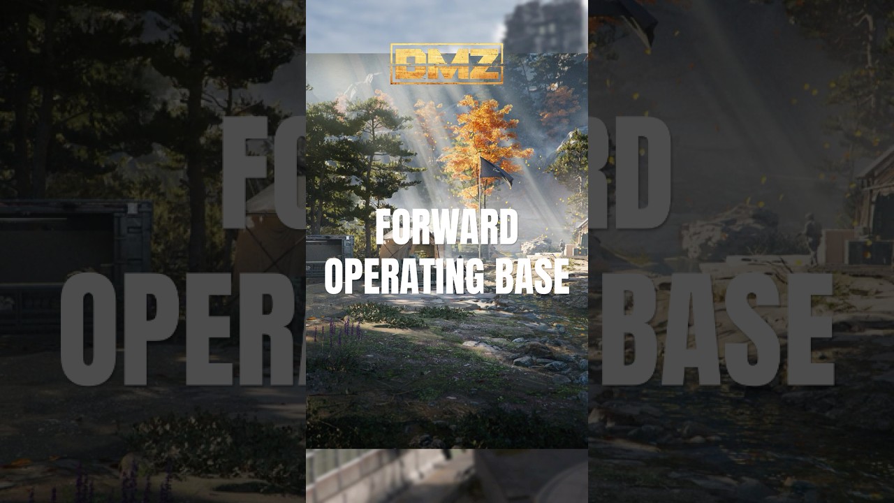 DMZ Forward Operating Base in Modern Warfare 4 #callofduty #dmz #shorts #modernwarfare4 #mw4