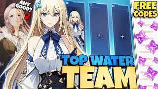 WHAT IS THE BEST FULL WATER TEAM WITH ALICIA?! FIRST COME FIRST SERVE FREE CODES-Solo Leveling Arise