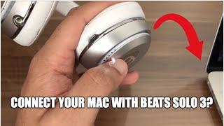 connecting beats solo 3 to mac