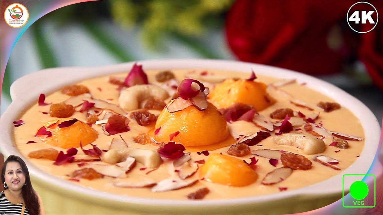 আমের পায়েস রেসিপি | MANGO KHEER Recipe | Amer Payesh | পাকা আম দিয়ে পায়েস | Mango Payes Recipe | | CuisineGhar