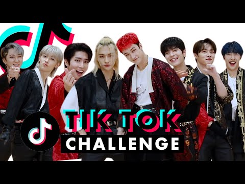 K-Pop Boy Band Stray Kids Are WAY Too Good at TikTok! | TikTok Challenge Challenge | Cosmopolitan