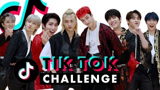 KPop Boy Band Stray Kids Are WAY Too Good at TikTok! | TikTok Challenge Challenge | Cosmopolitan