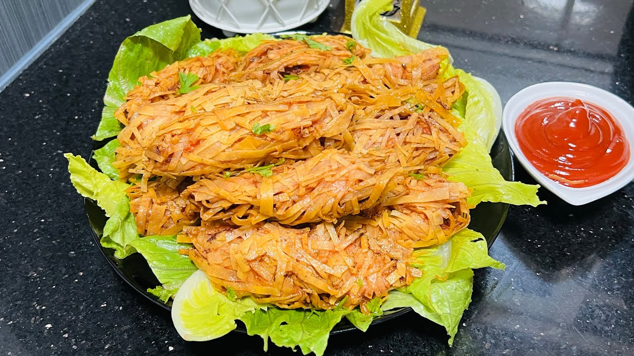 Threaded Chicken Crispy Threaded Chicken Recipe || Crispy Chicken recipe || Ramadan ...