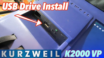 HxC USB Floppy Drive Emulator - Kurzweil K2000 Installation