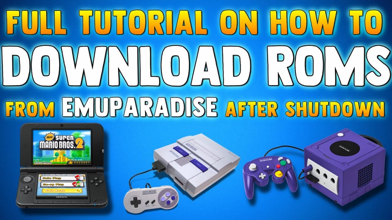 Emuparadise Links Are Still Working! Get your retro games ROMs