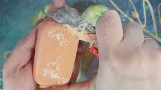 ASMR/ Режу сухое мыло/Cutting dry soap
