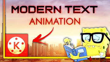 Modern Text Animation In KineMaster Using PixelLab || Video Editing tutorial