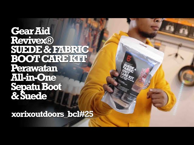 Gear Aid Revivex Spray - Nubuck, Suede & Fabric Water Repellent,  Boots/Shoes