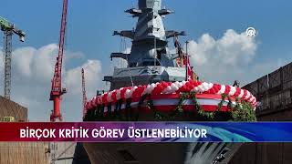 Tcg İçel Deni̇ze İndi̇ri̇ldi̇